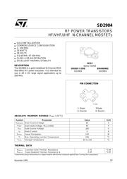 SD2904 数据规格书 1