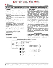 TPA3110D2EVM Datenblatt PDF