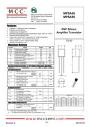 MPSA55 datasheet.datasheet_page 1