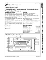 ADC10154CIWMX/NOPB 数据规格书 2