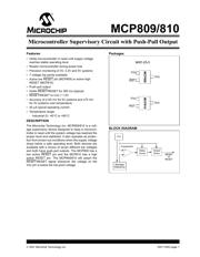 MCP809T-450I/TT 数据规格书 1