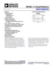 ADV3220ACPZ-RL datasheet.datasheet_page 1