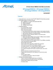 ATXMEGA192A3U-AU datasheet.datasheet_page 1