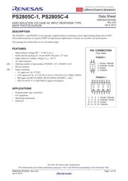 PS2801C-4-F3 datasheet.datasheet_page 1