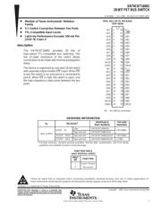 SN74CBT16861DLRG4 数据规格书 1