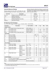 W137 datasheet.datasheet_page 5