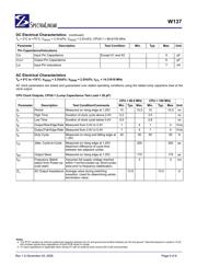 W137 datasheet.datasheet_page 6