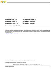 MC68HC705JJ7CDW 数据规格书 3
