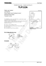 TLP112A(TPL,F) Datenblatt PDF