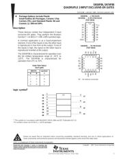 SN74F86DG4 datasheet.datasheet_page 1