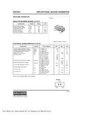 KST4401 datasheet.datasheet_page 1