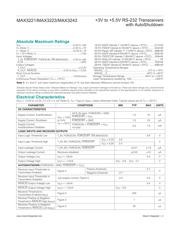 MAX3223ECUP+T datasheet.datasheet_page 2