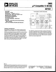 AD7542 datasheet.datasheet_page 1