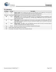 FM28V020-SGTR datasheet.datasheet_page 4