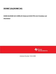 DS90C124QVS datasheet.datasheet_page 1