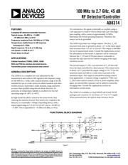 AD8314ACPZ-RL7 datasheet.datasheet_page 1