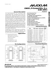 MAX165BEWN+ datasheet.datasheet_page 1