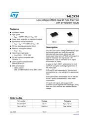 74LCX74MTR datasheet.datasheet_page 1