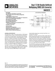 DAC8222FSZ 数据规格书 1