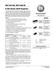 MC14174BCPG Datenblatt PDF