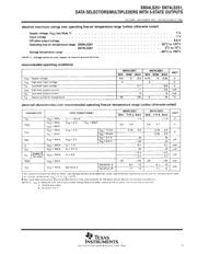 SN74LS251NSR 数据规格书 5