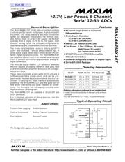 MAX146 数据规格书 1