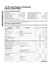 MAX146 数据规格书 2