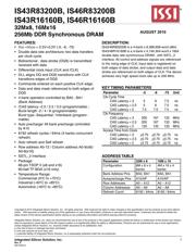 IS43R16160B-6TL-TR datasheet.datasheet_page 1