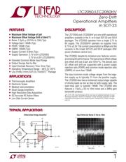 LTC2051HVCMS8 Datenblatt PDF