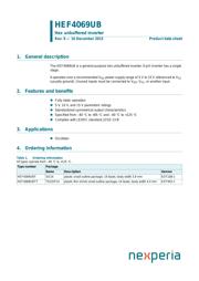 HEF4007UBT,653 Datenblatt PDF