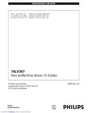 74LV367 数据规格书 1