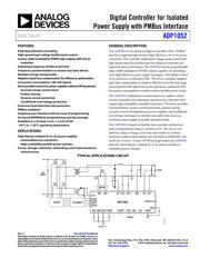 ADP1052ACPZ-RL 数据规格书 1