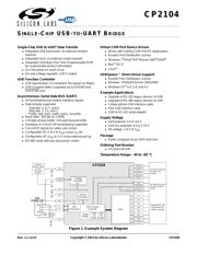 CP2104-F03-GMR 数据规格书 1