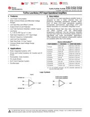 TL072CDR Datenblatt PDF