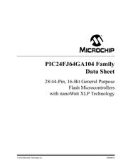 PIC24FJ64GA102-I/ML Datenblatt PDF