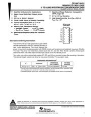 CD74HC138QM96G4Q1 datasheet.datasheet_page 1