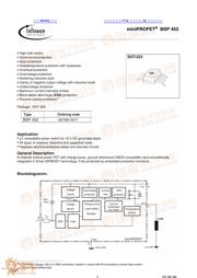 BSP452 数据手册