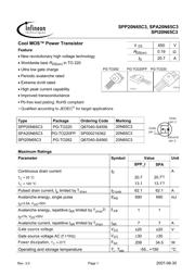 SPP20N65C3 datasheet.datasheet_page 1