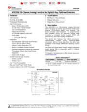 AFE2256TDU 数据规格书 1