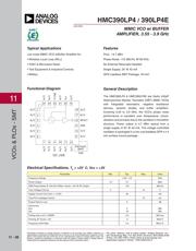 HMC390LP4E 数据规格书 1