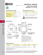 HMC390LP4ETR 数据规格书 4