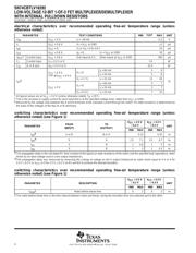 SN74CBTLV16292G datasheet.datasheet_page 4