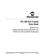 PIC18F2321T-I/SS datasheet.datasheet_page 1