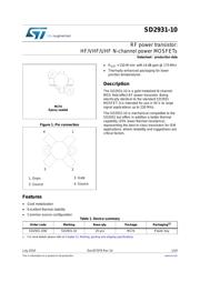SD2931-10W Datenblatt PDF
