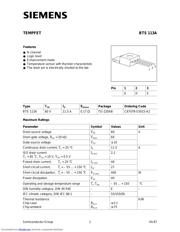 BTS113 datasheet.datasheet_page 1