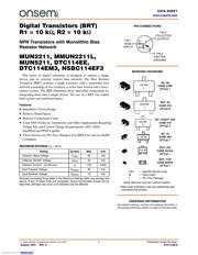 DTC114EET1G Datenblatt PDF