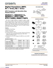 DTC114EET1G 数据手册