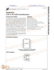 DS90LV019 datasheet.datasheet_page 1