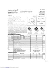 IRF1404ZSTRL 数据规格书 1