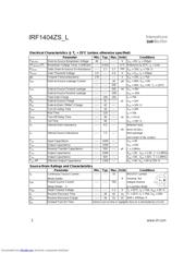 IRF1404ZSTRL 数据规格书 2